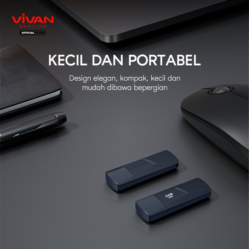 Flashdisk VIVAN 16GB/32GB/64GB USB 3.0 High Speed