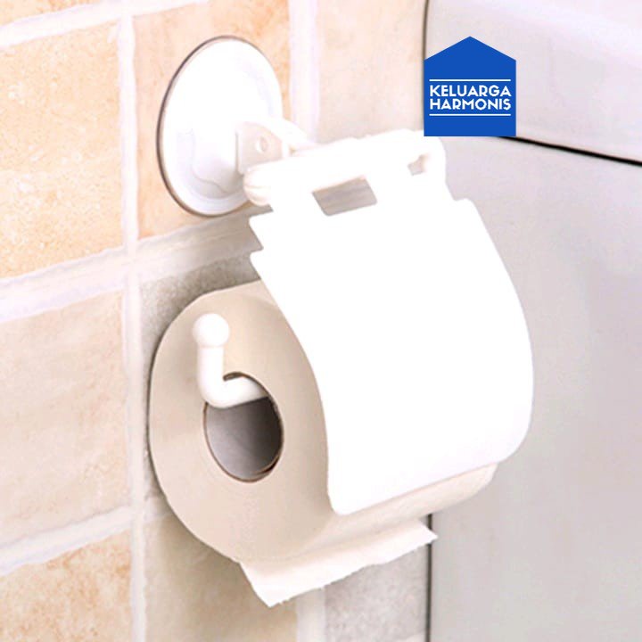Tempat Tissue Gulung Toilet Roll Holder Tisu Dapur Gantungan Tisue Holder Warna Kuat Minimalist