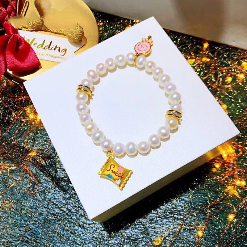 Goldkingdom Fashion Perhiasan Emas Asli Kadar 375 Bangkok Aksesoris Ready Stock Berlapis Emas Permen Liontin Mini Kecil Klavikula Rantai Perempuan Kalung Indah 3d Warisan