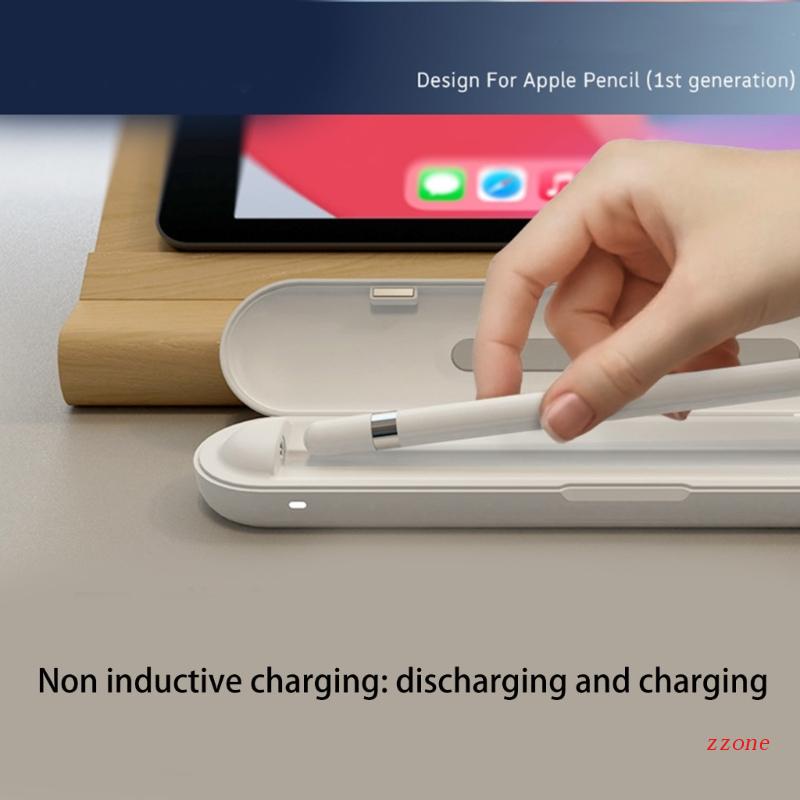 Zzz 1pc Kotak Penyimpanan Pensil Wireless Charging Portable