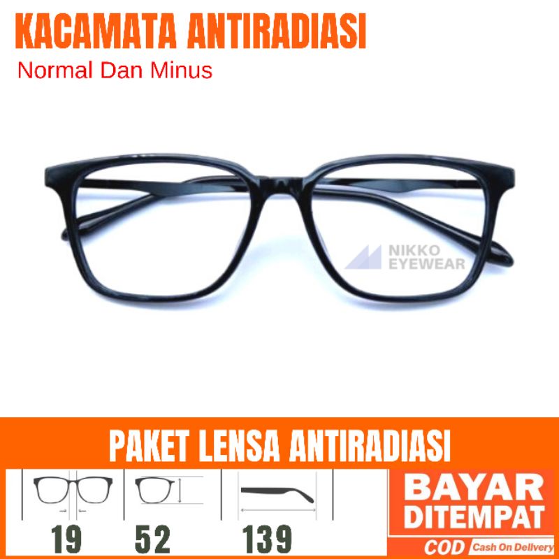 Frame Kacamata TF2120 , Lensa Sudah Antiradiasi