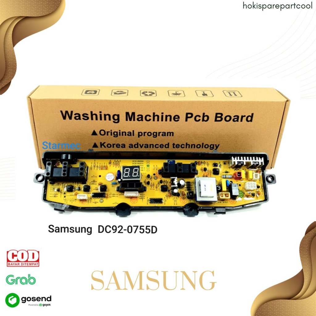 MODUL PCB MESIN CUCI SAMSUNG WA70V4 WA90F4 WA63V3