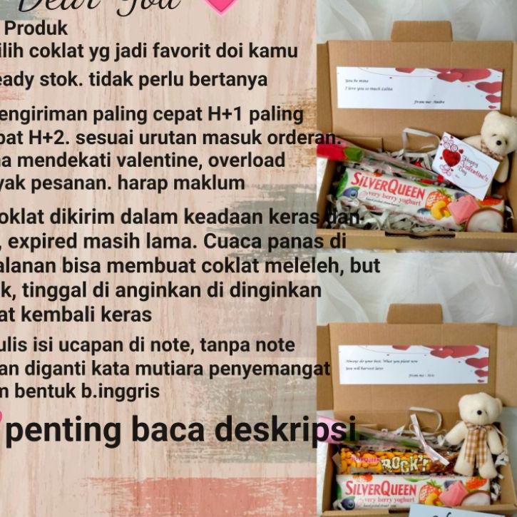 

[COD✔]HAMPERS COKLAT VALENTINE / KADO CEWEK ULANG TAHUN / KADO ANNIVERSARY