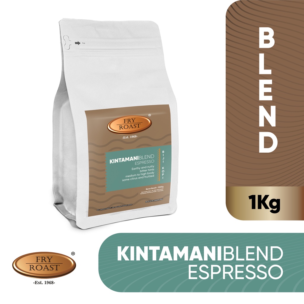 

KOPI KINTAMANI BLEND ESPRESSO 1 KG BIJI DAN BUBUK