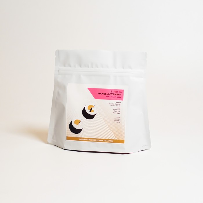 

Common Grounds Single Origin Coffee : Ethiopia Hambela Wamena - Normal, Whole Beans