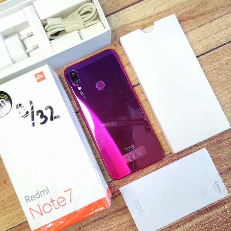 Xiaomi Redmi Note 7 / Redmi 7 / Redmi 7a 4/64~3/32~2/16 Fullset Mulus Garansi Resmi Xiaomi Indonesia