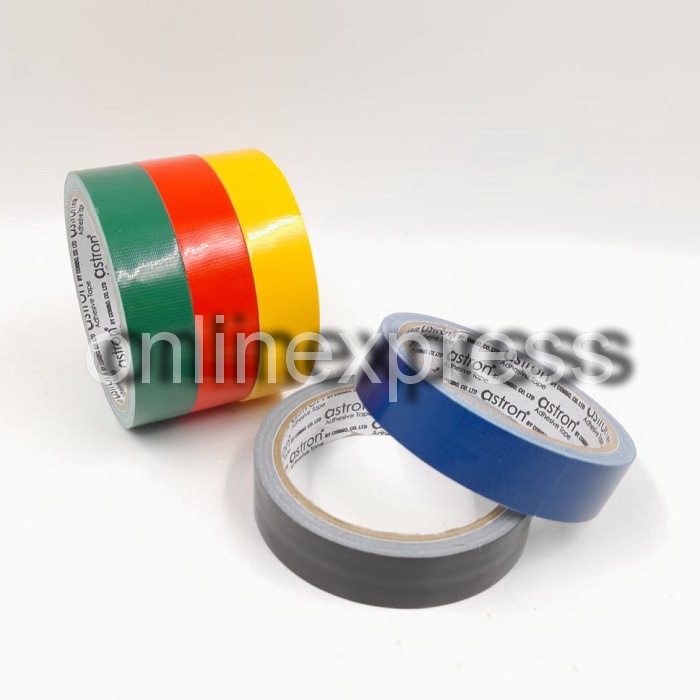

Lakban Kain 1 Inch / Cloth Tape Warna 1" Astron / Cloth Tape 24mm