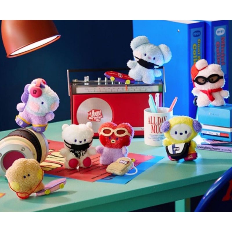 OFFICIAL BT21 MININI STEREO DOLL BONEKA