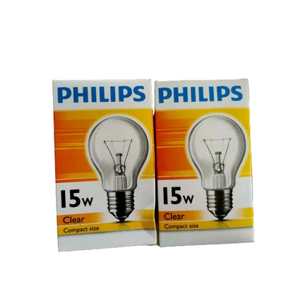 bohlam lampu pijar philips 5w 15w 25w 60w 100w 5 watt 15watt 25 watt 60watt 100 watt free bubble wra