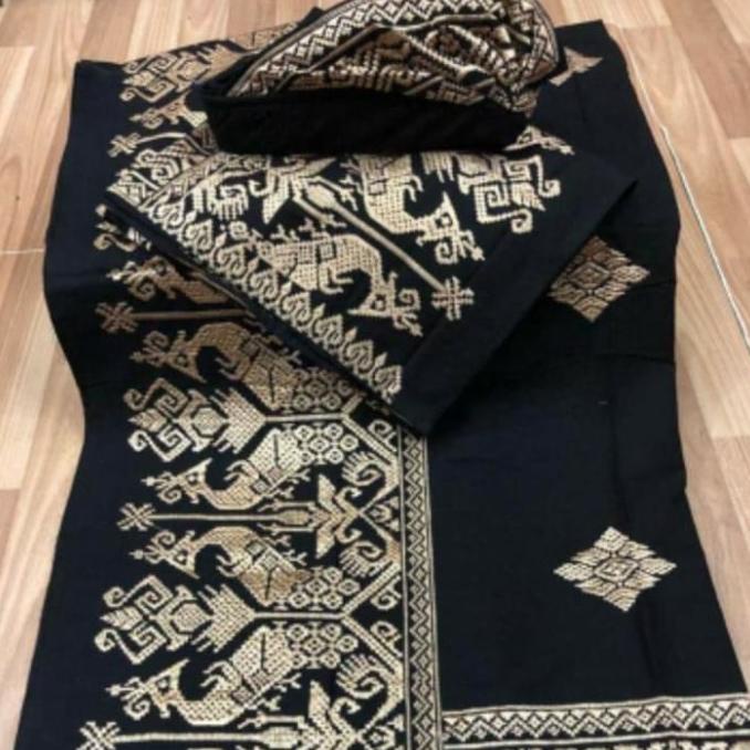 ardiikbal27 Pakaian adat Bali Pria Saput udeng songket bordir TERLARIS TERPERCAYA ORIGINAL