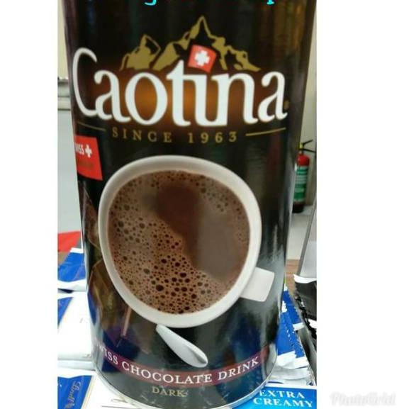 

KodeWw3W7--PROMO !! Caotina Dark Chocolate Drink (Noir) 500gr - Minuman Coklat