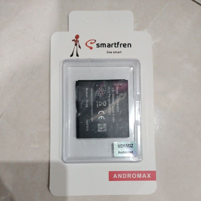 [Barca] Baterai batre Andromax smartfrrn M3Y M3Z M3S original OEM