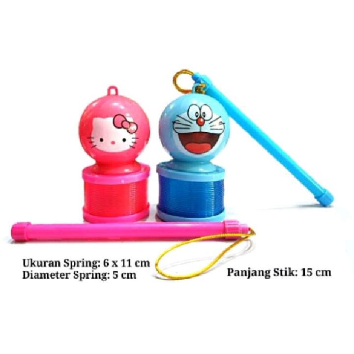 Promo Mainan Anak Lentera Mini Nyala/Mainan Slinky Lantern