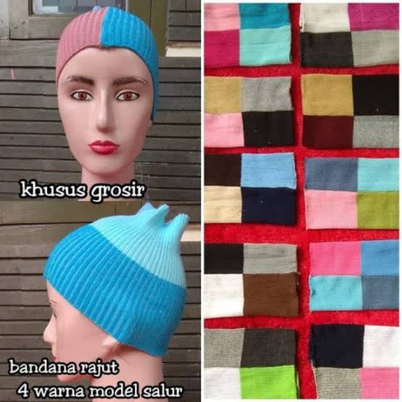 TERLARIS/ TERMURAH Ciput Bandana 4 warna Termurah