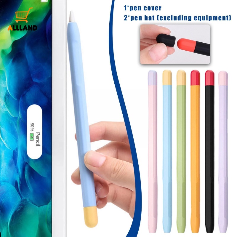 Soft Case Silikon Anti slip / Hilang Tahan Lama Cover Apple Pencil 2