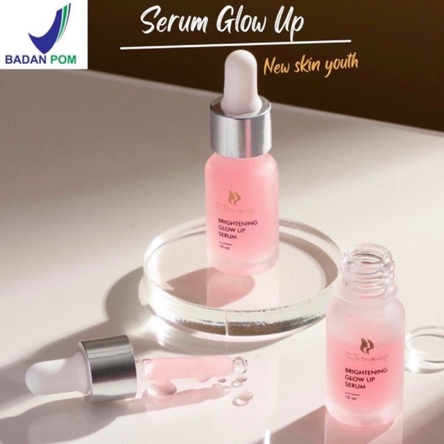 SALE DISTRIBUTOR RESMI‼️ Serum Glow Up Viral - Serum Glowing Viral New Skin Youth- serum brightening glow up with chromabright Serum Glow Viral by Houseofbeauty PUREWHITE SERUM X50