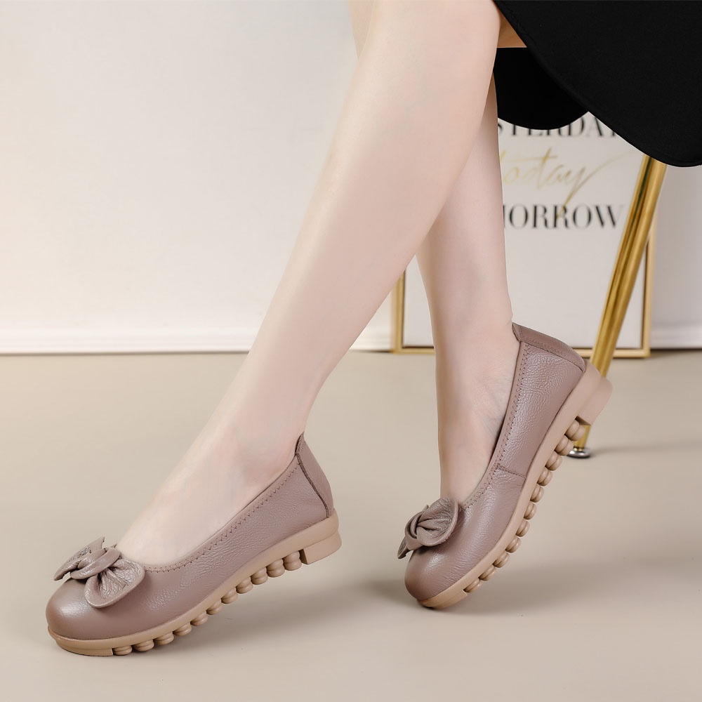 Clarks new Sepatu  pita woman  / clarks flat wanita kulit asli /Sepatu Wanita melati