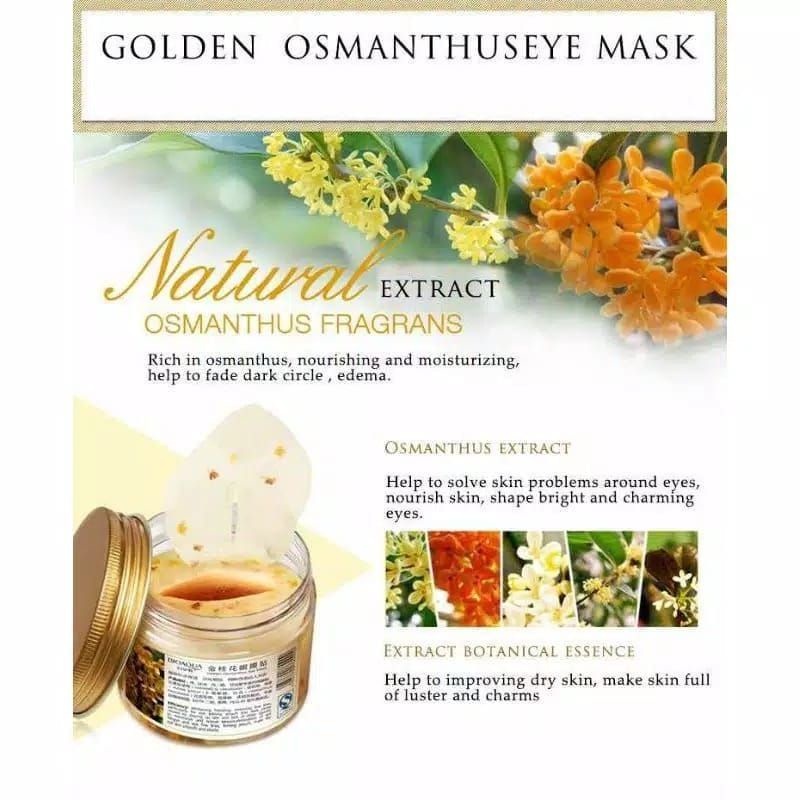 Medan Termurah Penghilang mata panda &amp; Keriput Osmanthus golden eye mask