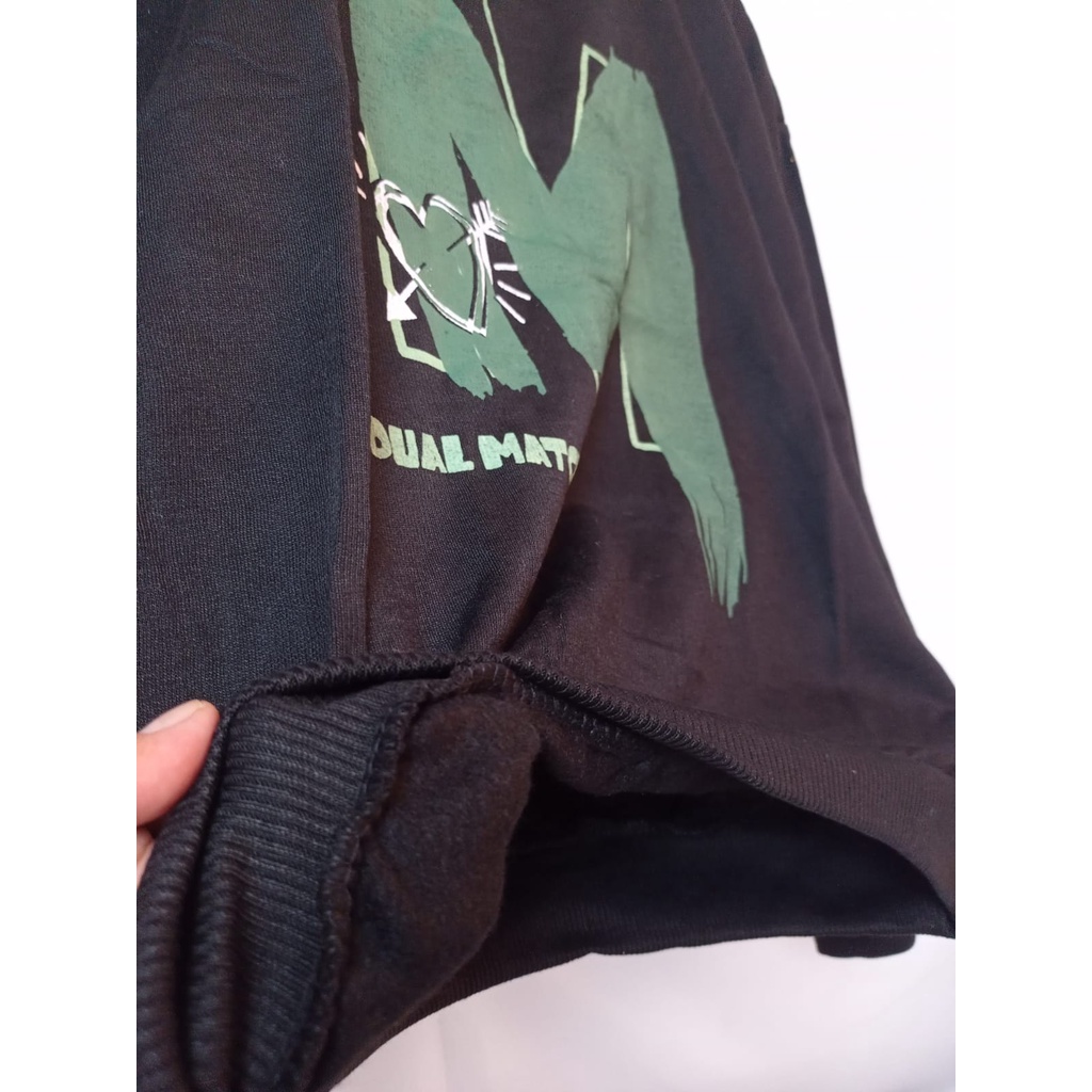 Sweater Dualmatch - Korean Style Sweatshirt - Pakaian Wanita Dan Pria