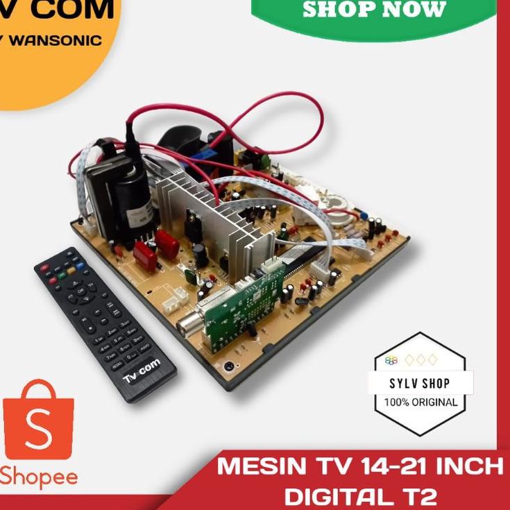 KODES8e8D--Mesin TV tabung china WCOM TORAS 14INCH - 21 inch TABUNG free packing aman