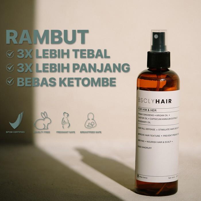 Tonic Hair Tonic Ginseng Bscly Untuk Pria & Wanita Bpom Certified