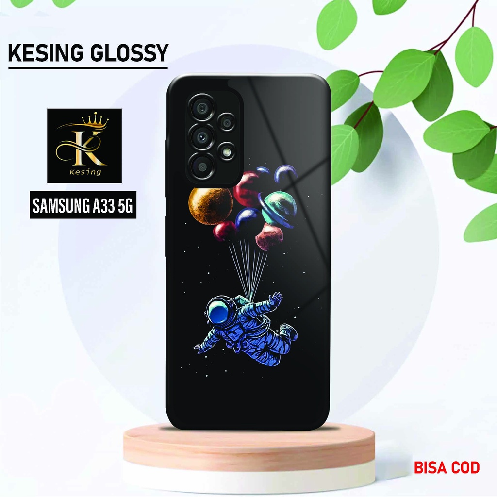 Case Samsung A33 5G - Hardcase Glossy Samsung ( KS7 ) - Softcase Samsung A33 5G - Fashion Case Samsu