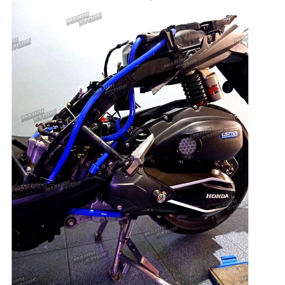 Hot Item--Monel Probolt Penutup Cover Baut Selahan Selaan Engkol ORI Heng Stainless Honda Vario 125 