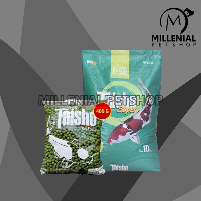 PELET MAKANAN IKAN TAISHO HIJAU NO 2 400GR
