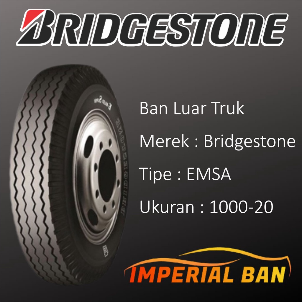 1000/20 Bridgestone EMSA  Ban Truk 10.00 - 20
