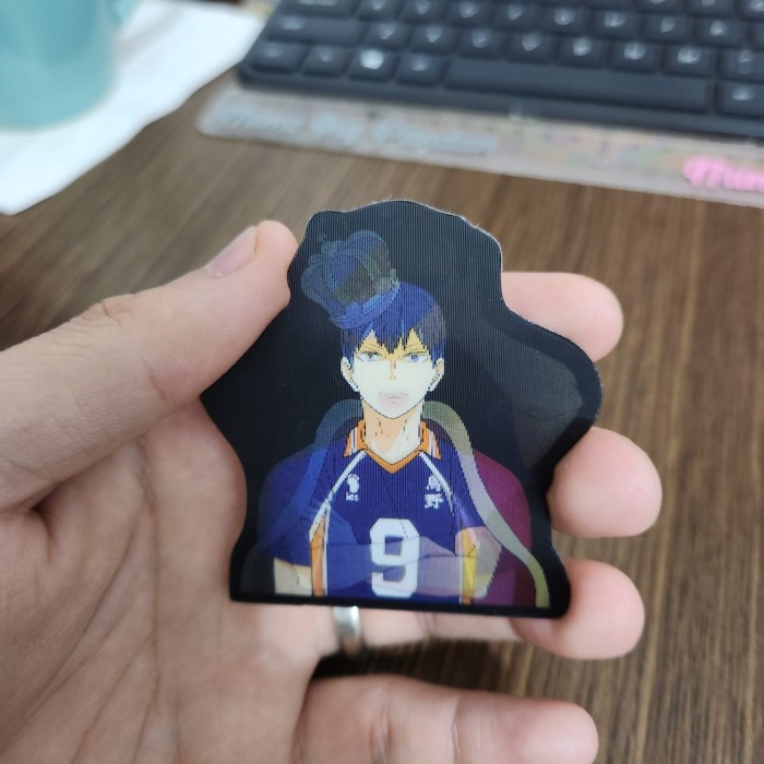 

STIKER 3D MOTION LENTICULAR ANIME - DK0273 - Haikyuu - Kageyama