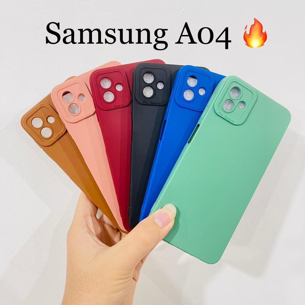 Soft Case Matte Samsung A33 A04 A53 A73 5G Colour Big Eye Protection Camera Anti Knock