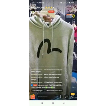 Hoodie Evisu Second Original