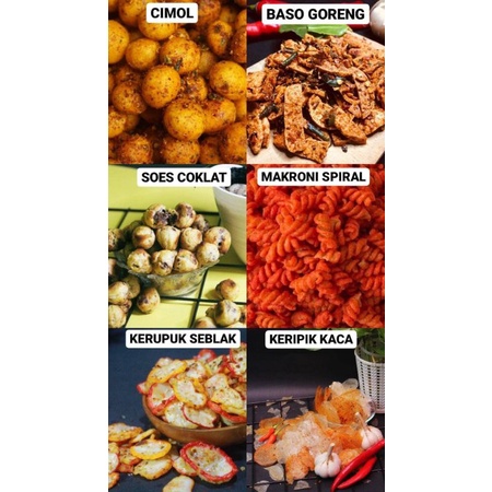 

Aneka snack dan cemilan kemasan 100g
