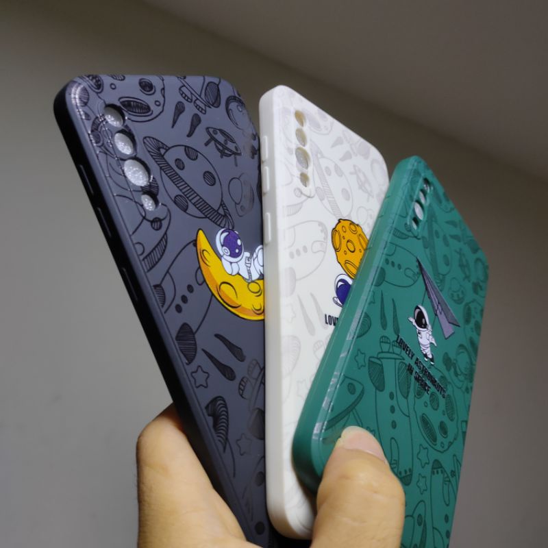 SOFT CASE MOTIF SAMSUNG A50 , A50S , A30S SILIKON CASING GAMBAR NASA ASTRONOT