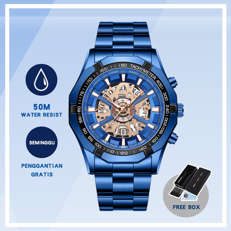 COD✅ jam tangan pria original 100% anti air kecil alexandre christie original terbaru 2022 anak pere