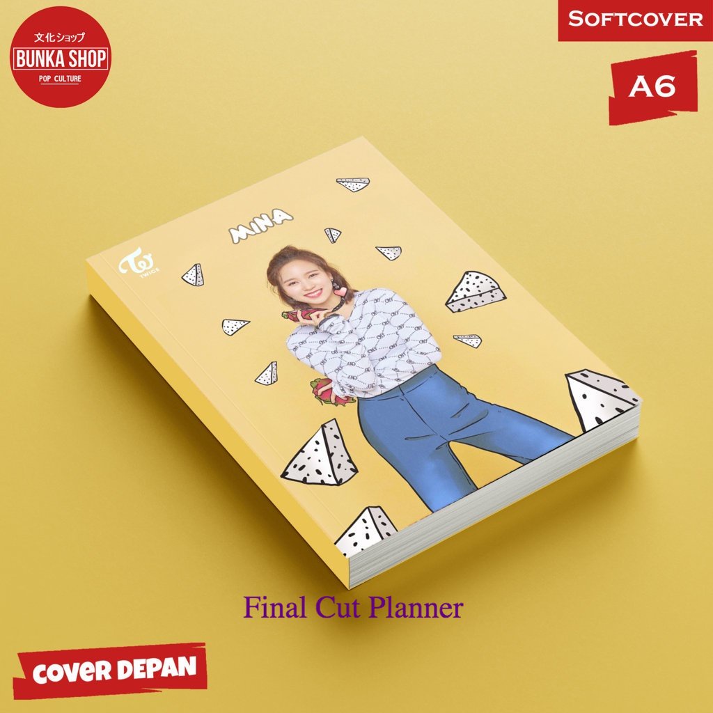 

Pocket Note Twice Mina Softcover A6 Buku Tulis catatan Notes Agenda Planner Jurnal .