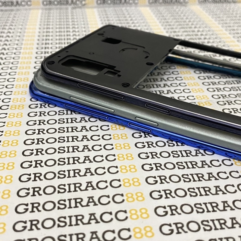 BEZEL TULANG TENGAH FRAME RANGKA TUTUP MESIN SAMSUNG GALAXY A30 A305F ORIGINAL