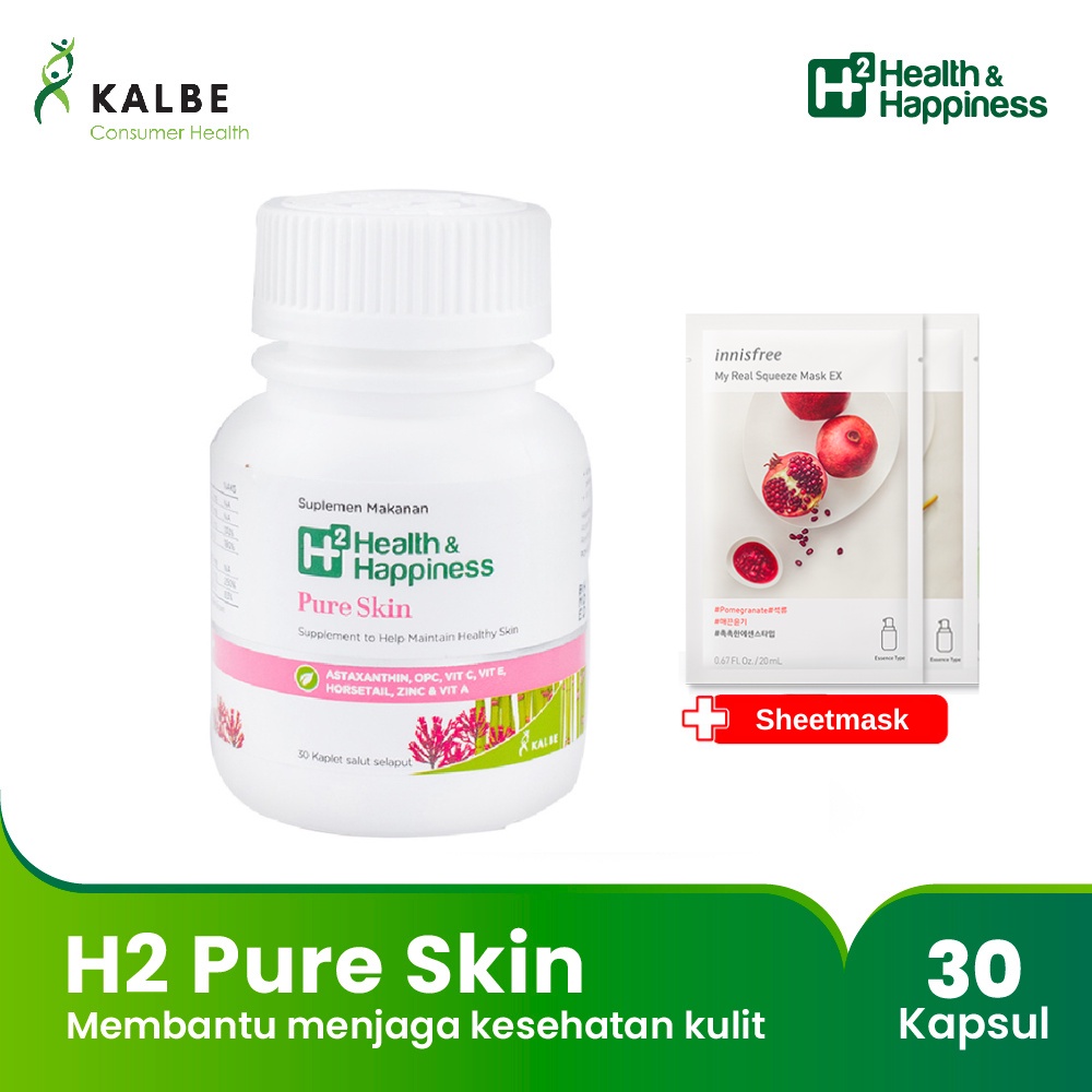 H2 Pure Skin - Suplemen Kecantikan Kulit