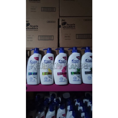 Head &amp; Shoulders Shampoo 400Ml/ Head &amp; Shoulder Shampo Menthol Dingin/Selembut Sutra/Lemon/Anti apek/Bersih Harum/Anti Gatal 400ml