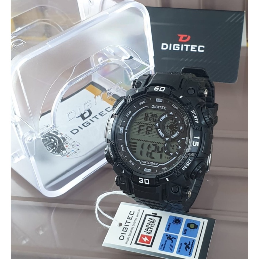 JAM TANGAN PRIA DIGITEC DG 5030T 5030 DG-5030T ORIGINAL ANTI AIR