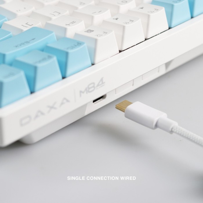 Rexus Dexa M84 Classic Mechanical Keyboard Gaming (Blue/Brown/Red SW)