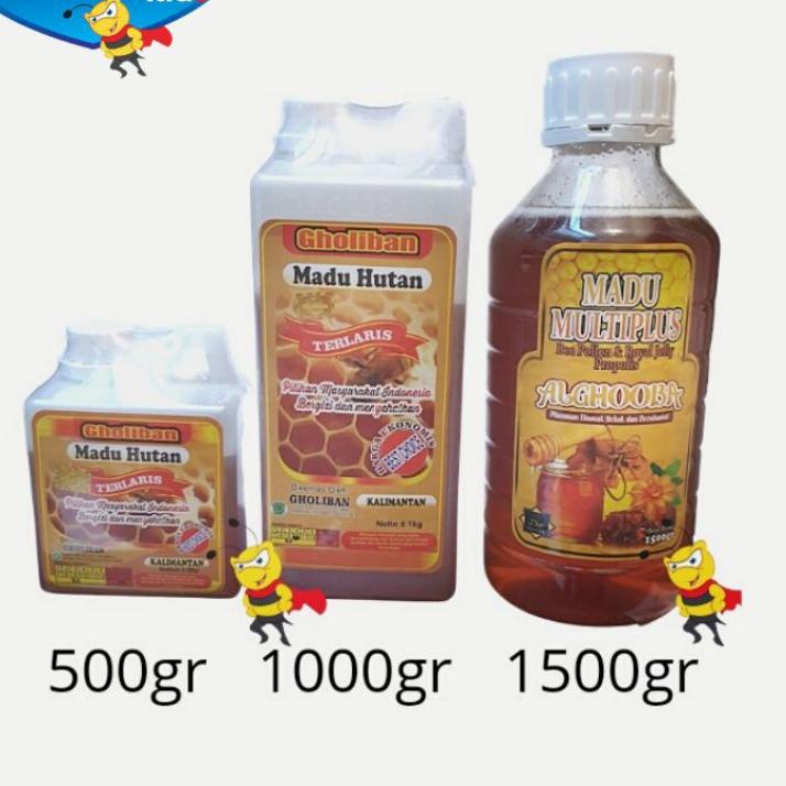 

codeC7o2N--MADU HUTAN MULTIFLORA PROPOLIS ALGHOOBA 1500GR/ 1.5KG