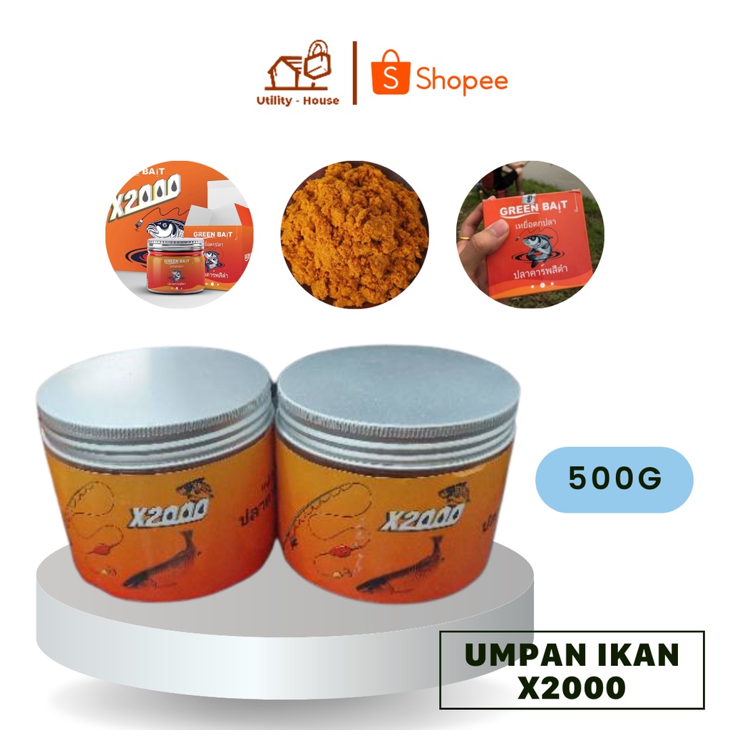 Umpan Pancing Super - Umpan Pancing Populer No.1 di Thailand X2000 Menarik Semua Jenis Ikan