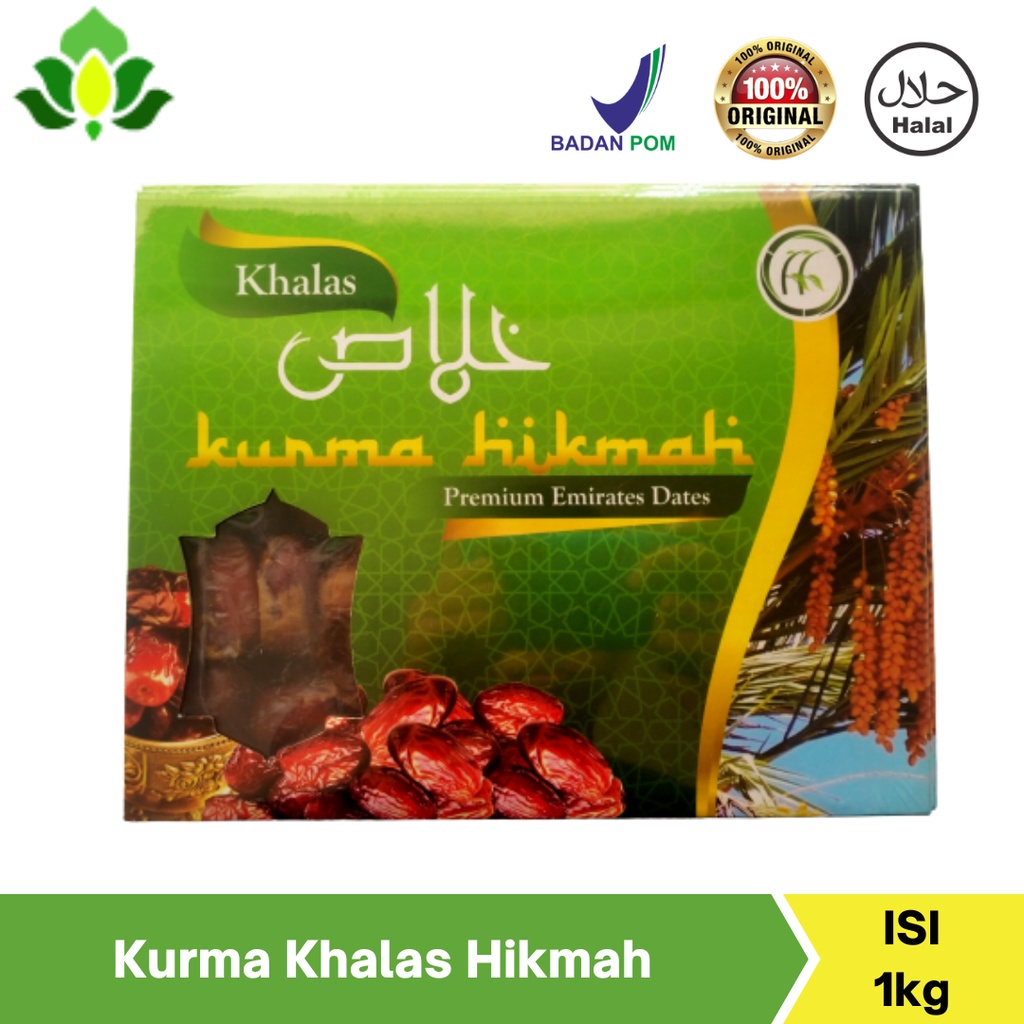 

Kurma Khalas hikmah original 1kg