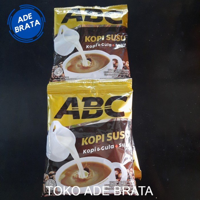 

kopi abc susu renceng isi 10 sachet