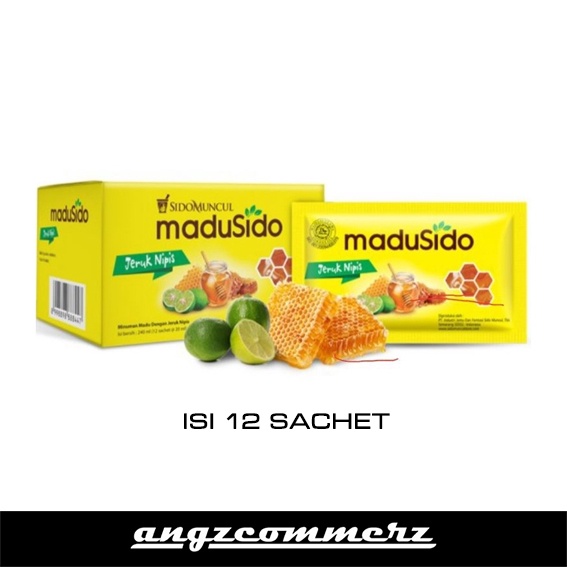 

Madu SIDOMUNCUL Madu Sido Original Rasa Jeruk Nipis 12 Sachet Menjaga Imun Tubuh