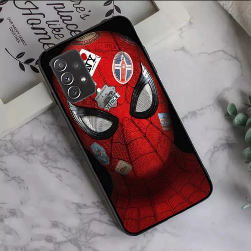 Ax Case Custom Samsung A13 A52 A72 Fashion Spiderman Series Premium Quality Casing Hardcase custom s