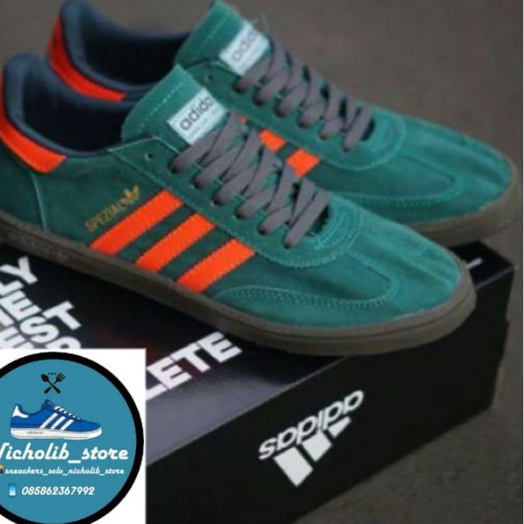 Murah Sepatu adidas spezial hijau oren | sneaker adidas | adidas spezial | Sneaker adidas spezial ca