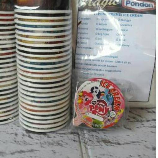 

PAKET USAHA ES KRIM PONDAN 250gr + PAPERCUP 50ml 50Pcs.