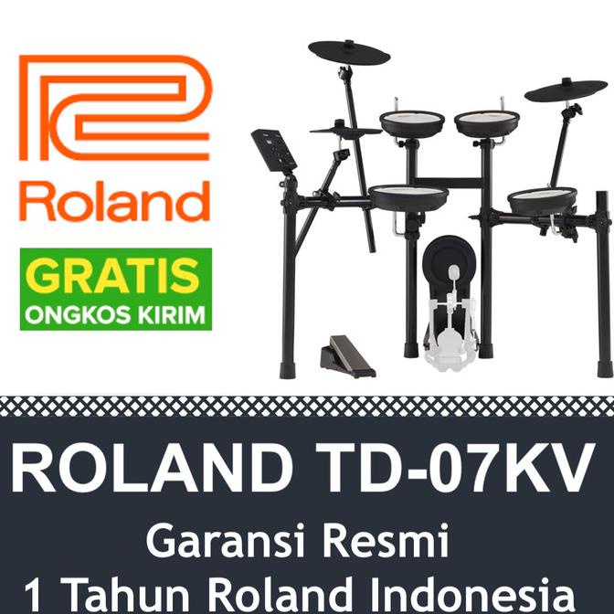 Roland Td-07Kv V-Drum Elektrik / Td07Kv / Td 07 K V / Td7Kv / Td07 Kv